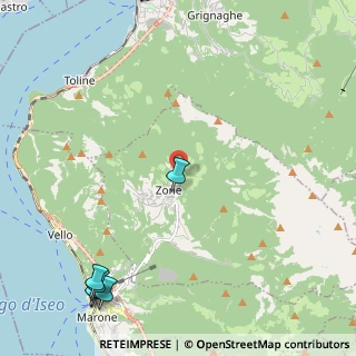 Mappa Via Monte Guglielmo, 25050 Zone BS, Italia (4.1075)