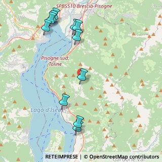 Mappa Via Monte Guglielmo, 25050 Zone BS, Italia (4.99182)