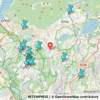 Mappa Piazza Fiume, 22040 Alzate Brianza CO, Italia (4.76917)