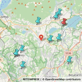 Mappa Piazza Fiume, 22040 Alzate Brianza CO, Italia (5.25917)