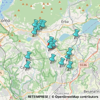 Mappa Piazza Fiume, 22040 Alzate Brianza CO, Italia (3.28938)