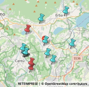 Mappa Piazza Fiume, 22040 Alzate Brianza CO, Italia (4.01571)