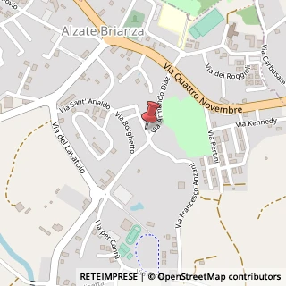 Mappa Via Alciato, 5, 22040 Alzate Brianza CO, Italia, 22040 Alzate Brianza, Como (Lombardia)