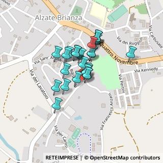 Mappa Piazza Fiume, 22040 Alzate Brianza CO, Italia (0.13077)