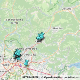 Mappa Via Martiri di Cefalonia, 24021 Albino BG, Italia (9.997)