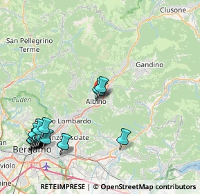 Mappa Via Martiri di Cefalonia, 24021 Albino BG, Italia (10.548)