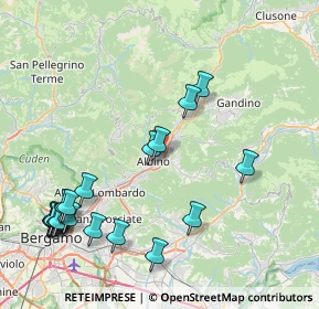 Mappa Via Martiri di Cefalonia, 24021 Albino BG, Italia (10.0405)