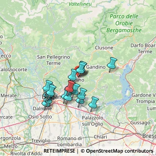 Mappa Via Martiri di Cefalonia, 24021 Albino BG, Italia (11.8685)