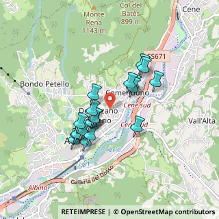 Mappa Via Martiri di Cefalonia, 24021 Albino BG, Italia (0.7125)