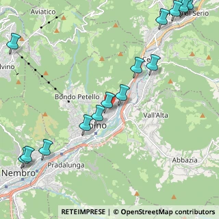 Mappa Via Martiri di Cefalonia, 24021 Albino BG, Italia (2.932)