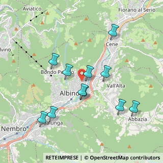 Mappa Via Martiri di Cefalonia, 24021 Albino BG, Italia (1.84364)