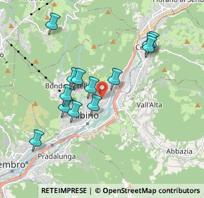 Mappa Via Martiri di Cefalonia, 24021 Albino BG, Italia (1.70154)