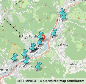 Mappa Via Martiri di Cefalonia, 24021 Albino BG, Italia (1.86)