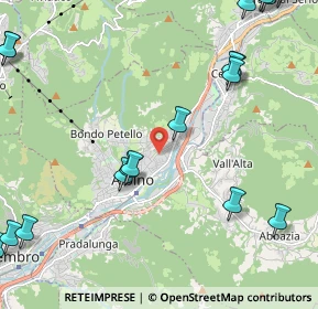 Mappa Via Martiri di Cefalonia, 24021 Albino BG, Italia (3.08722)