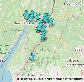 Mappa Via Alessandro Volta, 38061 Ala TN, Italia (11.22235)