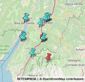 Mappa Via Alessandro Volta, 38061 Ala TN, Italia (12.17133)