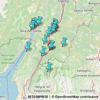 Mappa Via Alessandro Volta, 38061 Ala TN, Italia (12.46)