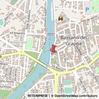 Mappa Via Porto di Brenta, 9, 36061 Bassano del Grappa, Vicenza (Veneto)
