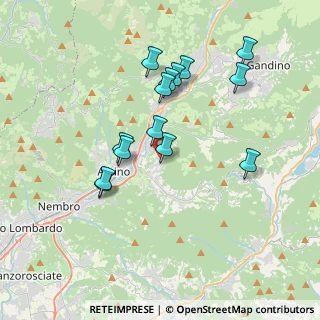 Mappa Via S. Carlo Borromeo, 24021 Albino BG, Italia (3.40929)