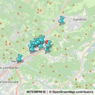 Mappa Via S. Carlo Borromeo, 24021 Albino BG, Italia (2.55818)
