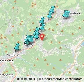 Mappa Via S. Carlo Borromeo, 24021 Albino BG, Italia (3.34133)