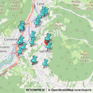 Mappa Via S. Carlo Borromeo, 24021 Albino BG, Italia (1.0295)