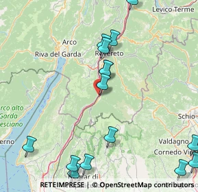 Mappa 38061 Ala TN, Italia (20.744)