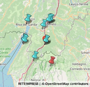 Mappa 38061 Ala TN, Italia (12.05867)