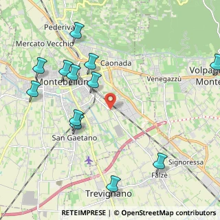 Mappa Via Villette, 31044 Montebelluna TV, Italia (2.47833)