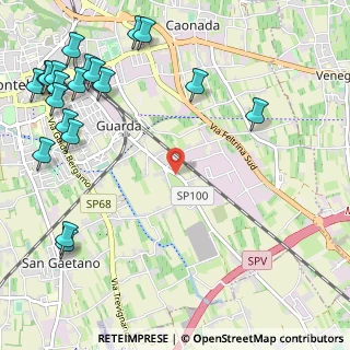 Mappa Via Villette, 31044 Montebelluna TV, Italia (1.578)
