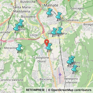 Mappa Via Martinengo, 21040 Vedano Olona VA, Italia (2.35909)
