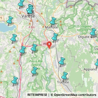 Mappa Via Martinengo, 21040 Vedano Olona VA, Italia (6.13813)