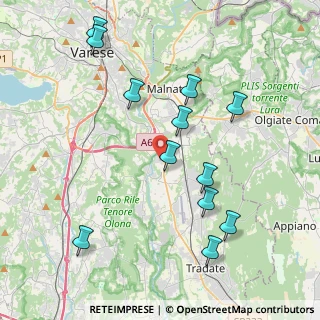 Mappa Via Martinengo, 21040 Vedano Olona VA, Italia (4.3)