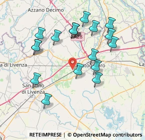 Mappa Via Casai del Tau, 30026 Portogruaro VE, Italia (7.57722)