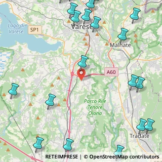 Mappa Via Cuffia, 21040 Morazzone VA, Italia (6.872)