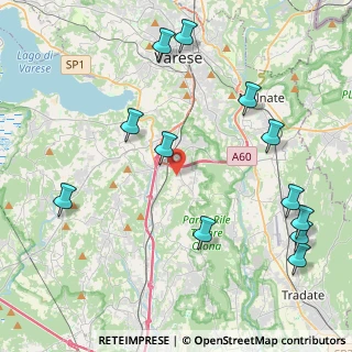 Mappa Via Cuffia, 21040 Morazzone VA, Italia (5.05667)