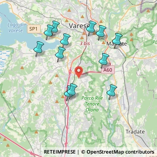 Mappa Via Cuffia, 21040 Morazzone VA, Italia (4.06417)