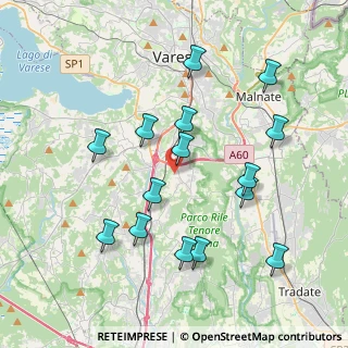 Mappa Via Cuffia, 21040 Morazzone VA, Italia (3.946)