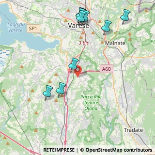 Mappa Via Cuffia, 21040 Morazzone VA, Italia (5.14364)