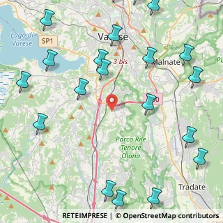 Mappa Via Cuffia, 21040 Morazzone VA, Italia (6.071)