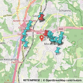 Mappa Via Cuffia, 21040 Morazzone VA, Italia (0.8085)