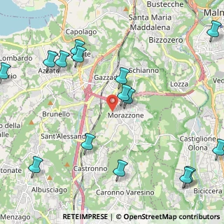 Mappa Via Cuffia, 21040 Morazzone VA, Italia (2.78133)