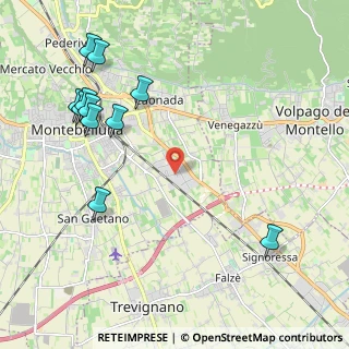 Mappa Via Antonio Meucci, 31044 Montebelluna TV, Italia (2.58091)