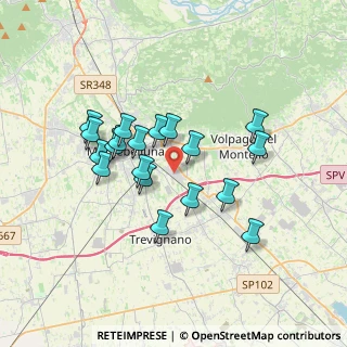 Mappa Via Antonio Meucci, 31044 Montebelluna TV, Italia (3.04421)