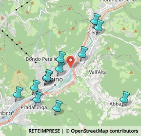Mappa Via E.Mattei, 24021 Albino BG, Italia (2.1)