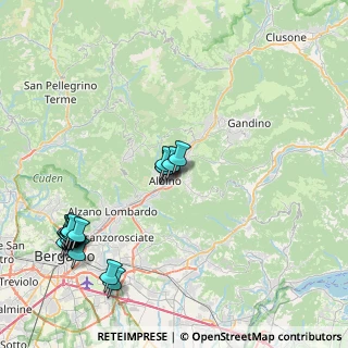 Mappa Via E.Mattei, 24021 Albino BG, Italia (10.212)