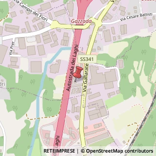 Mappa Via Gallarate, 21020 Brunello, Varese (Lombardia)
