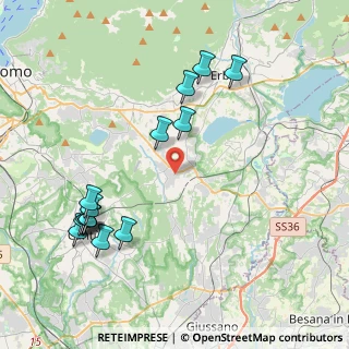 Mappa 22040 Alzate Brianza CO, Italia (4.63067)