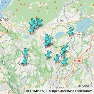 Mappa 22040 Alzate Brianza CO, Italia (3.30188)