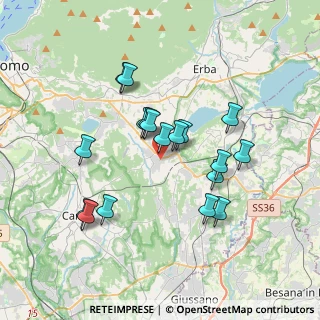 Mappa 22040 Alzate Brianza CO, Italia (3.21444)